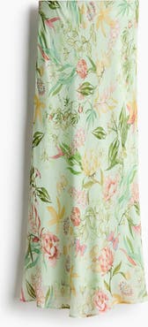 H&M Printed Viscose Skirt