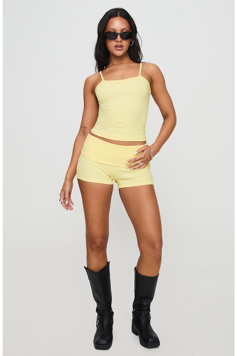Baseline Square Neck Camisole, Alternate, color, YELLOW