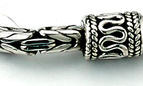 Samuel B. Silver Byzantine Chain Necklace In Silver