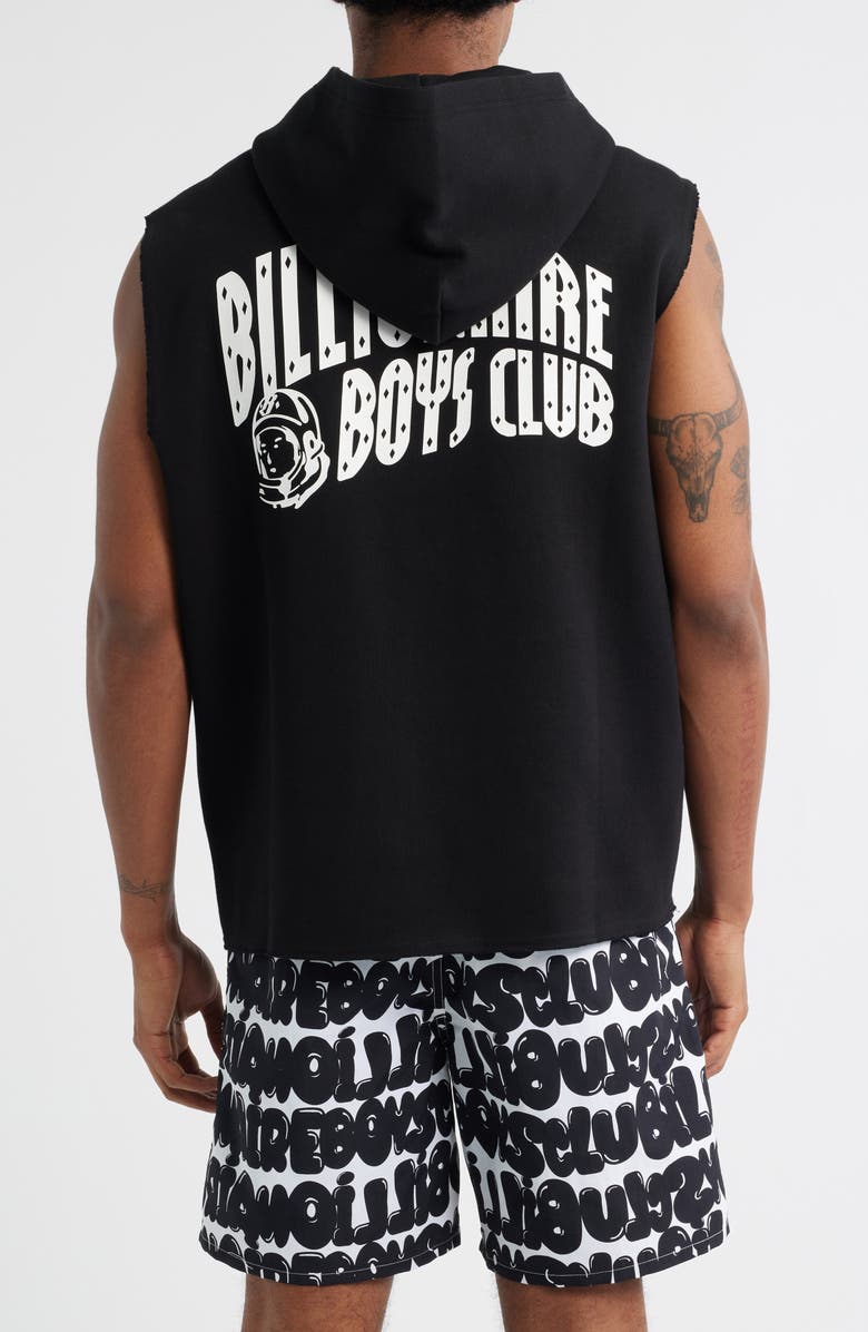 Billionaire Boys Club BB Space Sleeveless Pullover Hoodie, Alternate, color, Black