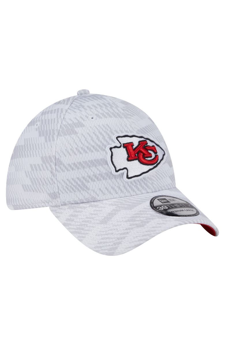 New Era Men's New Era  White Kansas City Chiefs Gameday Graded 39THIRTY Flex Hat, Alternate, color, 