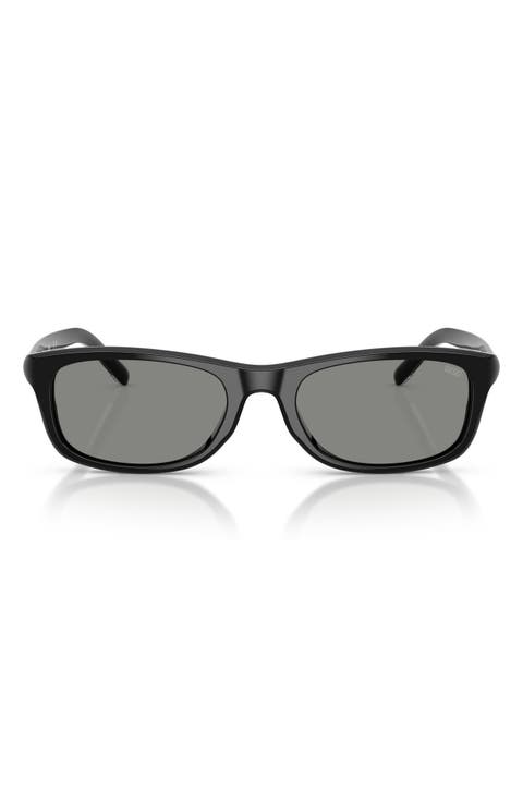 DL2018U 54mm Rectangular Sunglasses