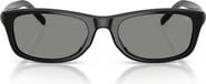 DIESEL® DL2018U 54mm Rectangular Sunglasses