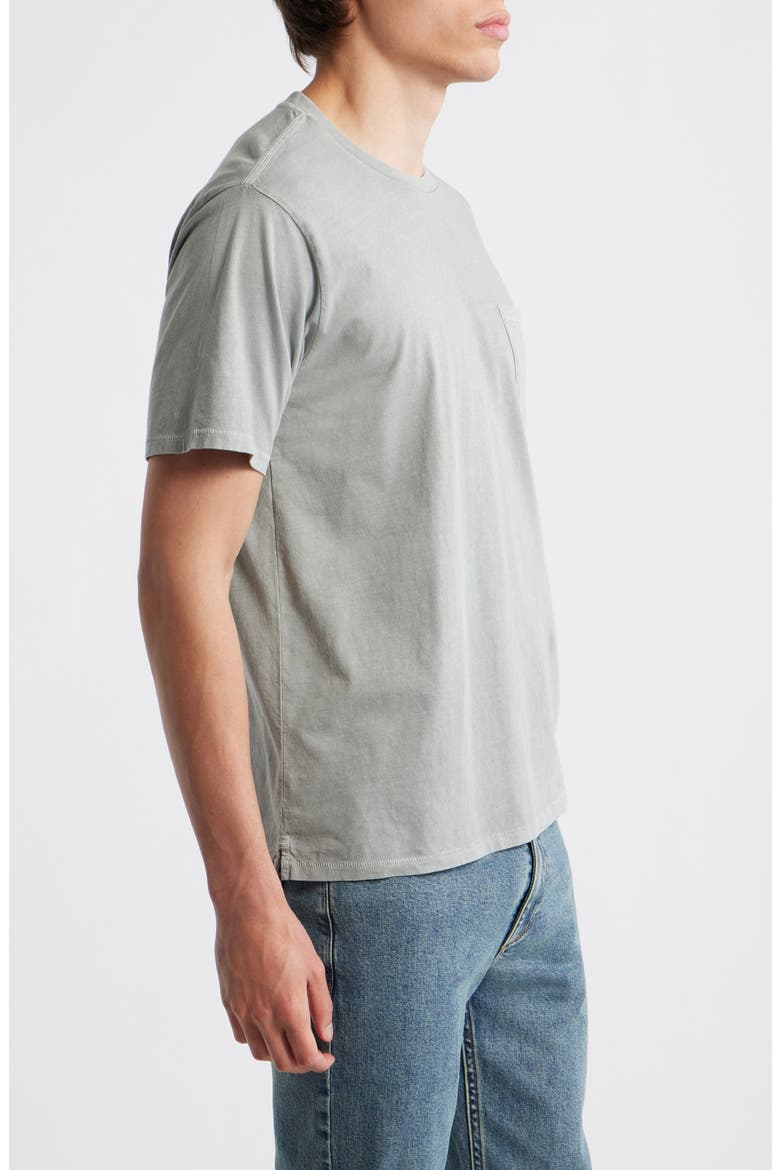 Classic Fit Garment Dye Pocket T-Shirt, Alternate, color, MISTY GREY