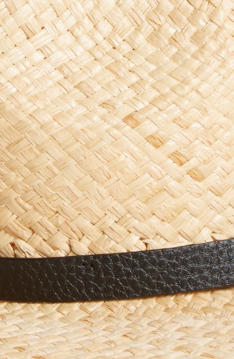 Topman Straw Puritan Hat, Alternate, color,