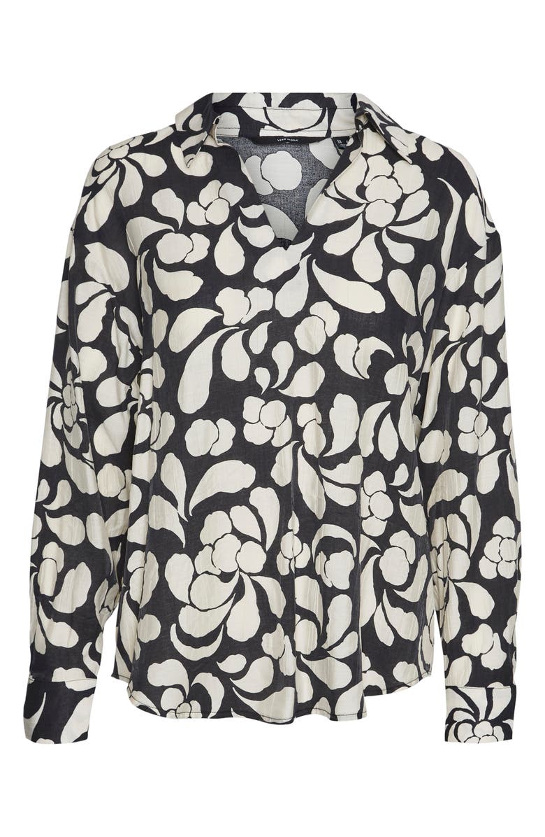VERO MODA Gaja Floral Woven Top, Alternate, color, Black Aop Gaja