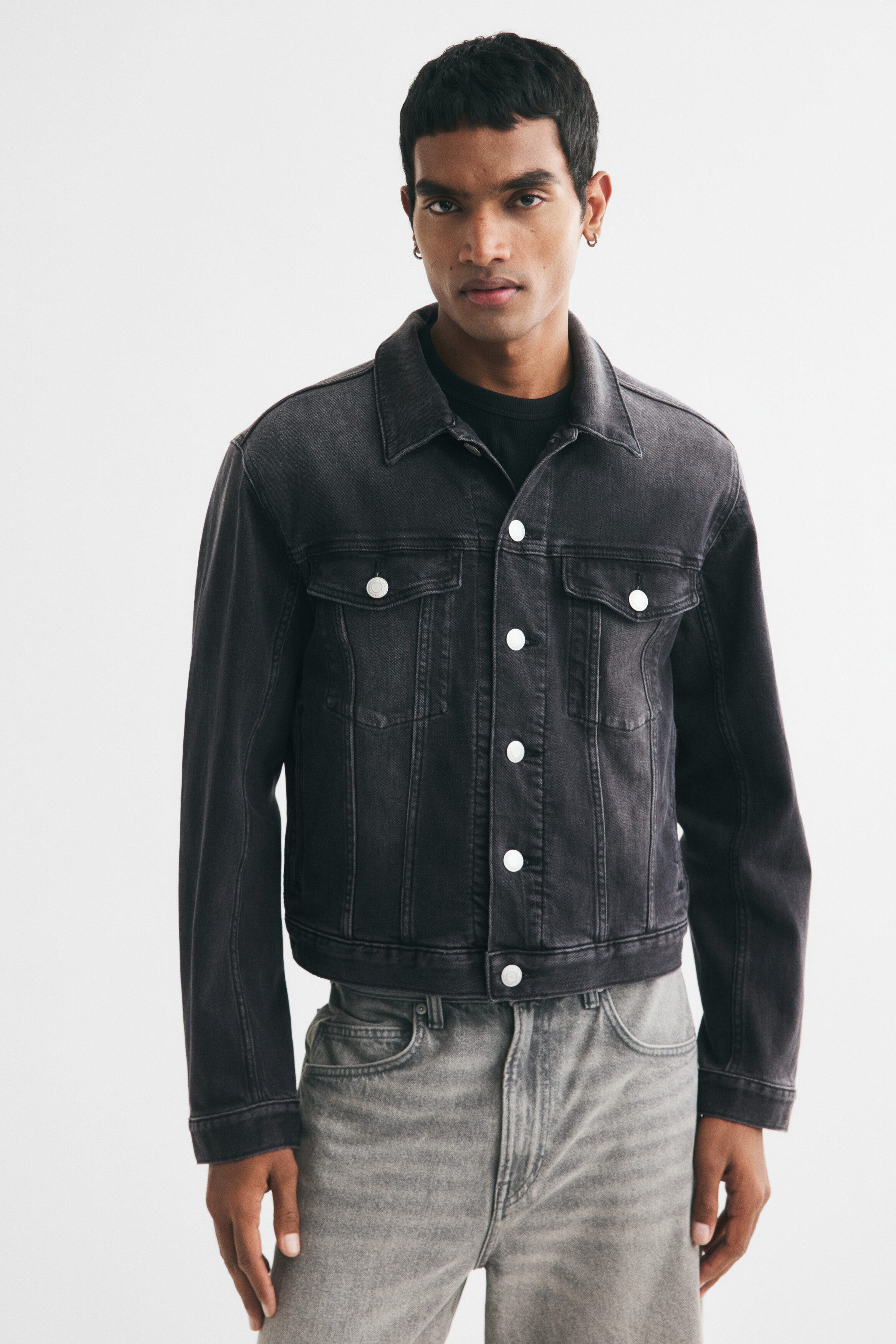Dark denim gray