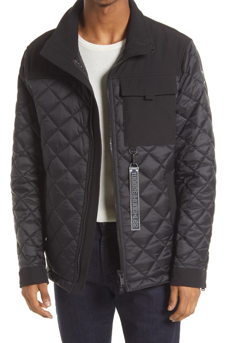 Men's Descendents Water Repellent Jacket, Alternate, color, BLACK