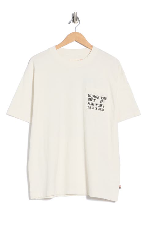 Paint Works Graphic Pocket T-Shirt