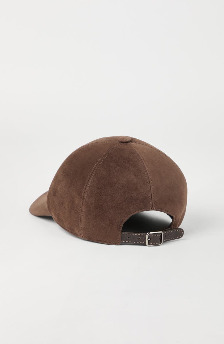 Brunello Cucinelli Baseball Cap with monili, Alternate, color, Ebony