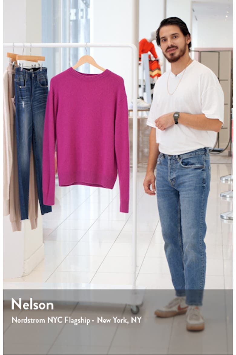 Gender Inclusive Simple Cashmere Sweater video