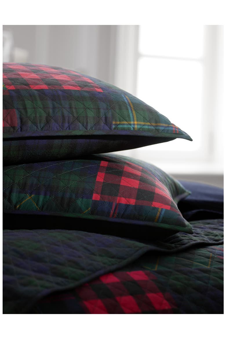 Hadley King Sham, Alternate, color, GREEN MU