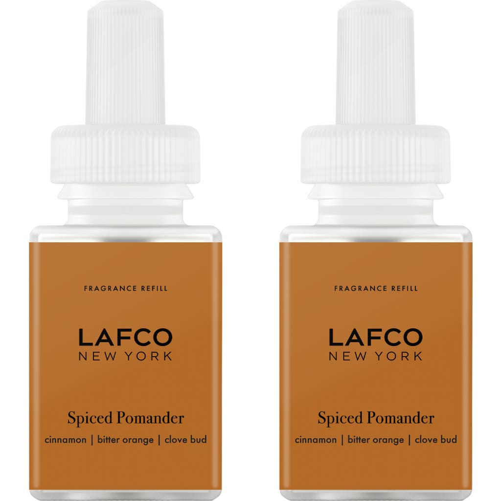Pura X Lafco Birchwood Molasses 2-pack Smart Diffuser Fragrance Refills In Spiced Pomander
