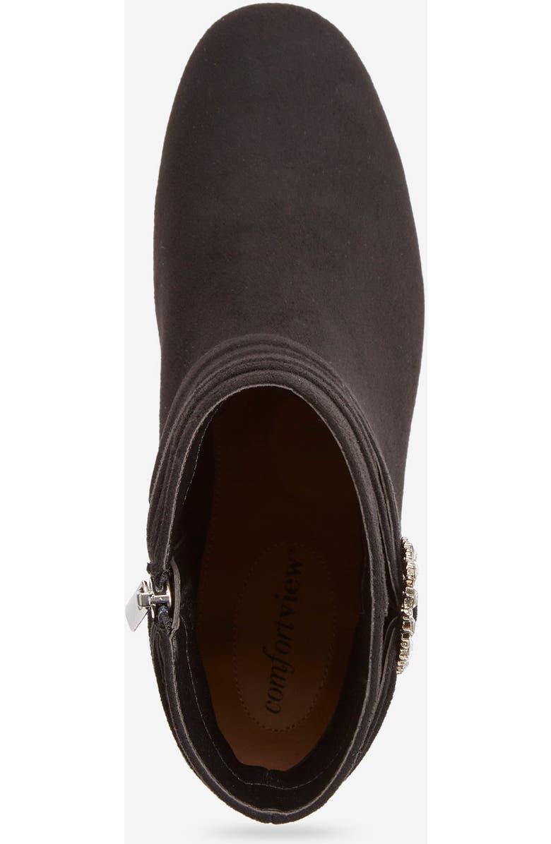 Comfortview The Claremont Bootie, Alternate, color, Black