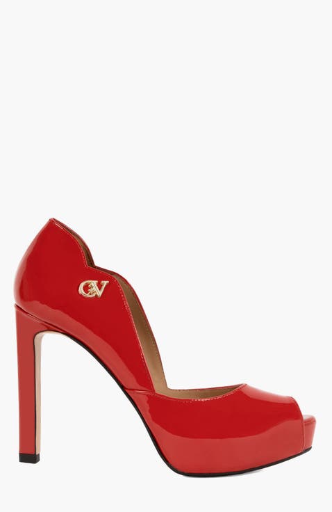 Iconic By Cavalinho Patent Leather Platform Heels