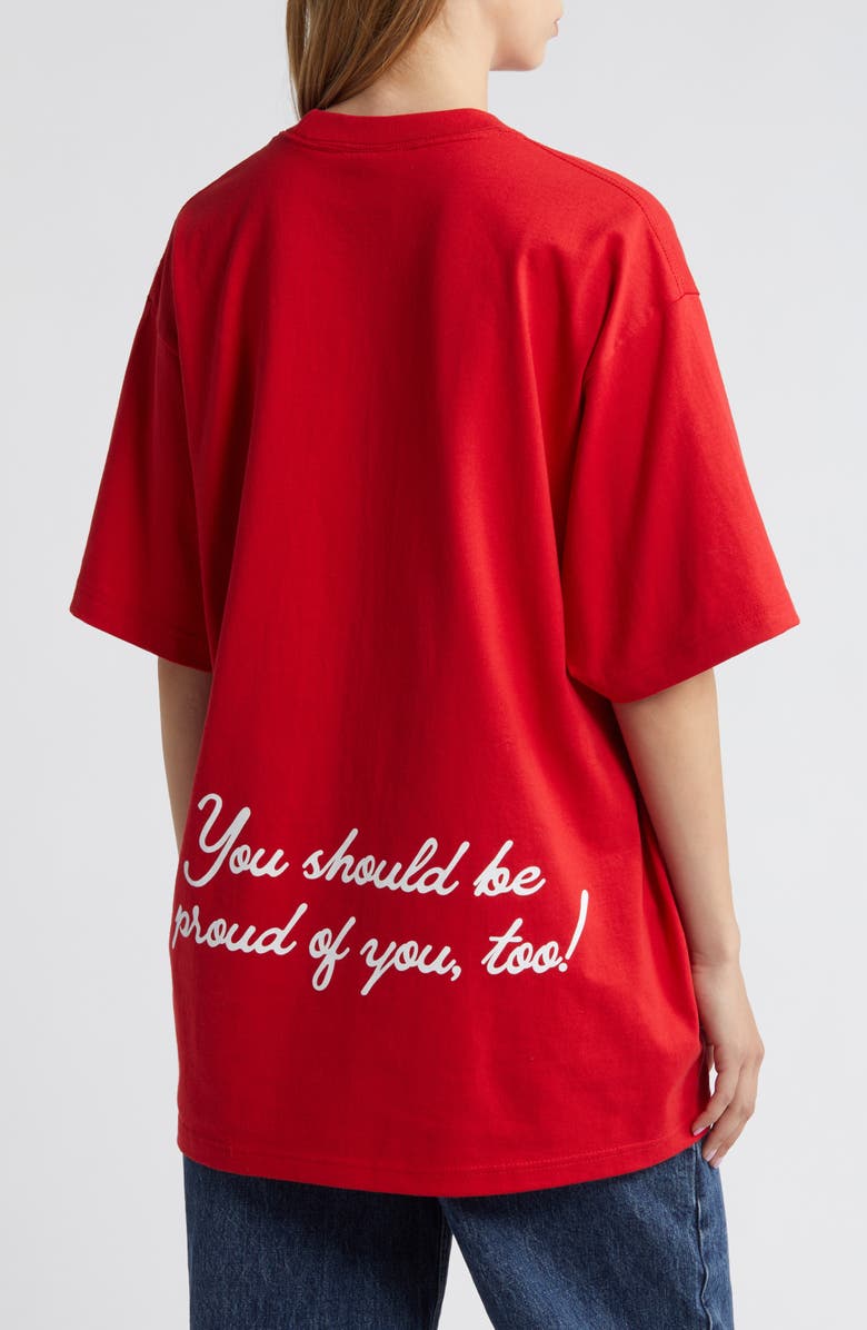 Dressed in Lala I'm So Proud of You Cotton Graphic T-Shirt, Alternate, color, 