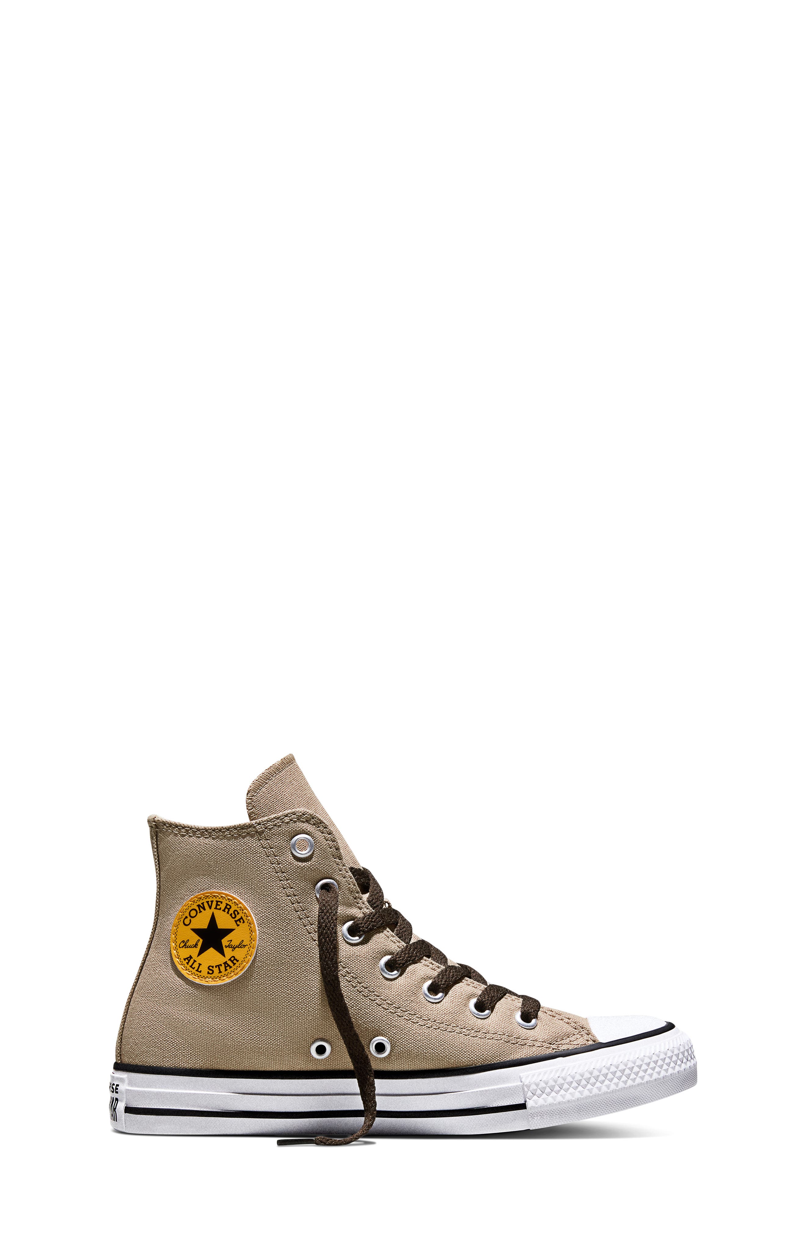Converse Gender Inclusive Chuck Taylor All Star Canvas High Top Sneaker, Alternate, color, Vintage Cargo/ Sunny Outlook