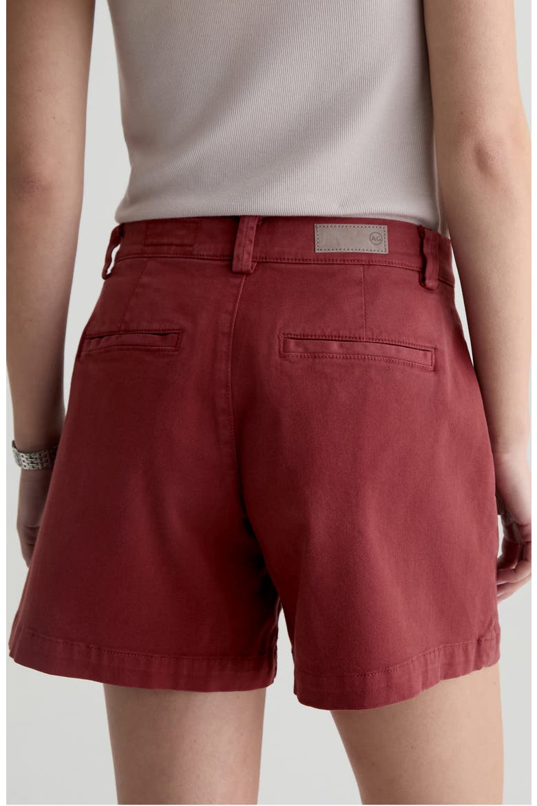 Jude Stretch Twill Shorts, Alternate, color, ADOBE CLAY