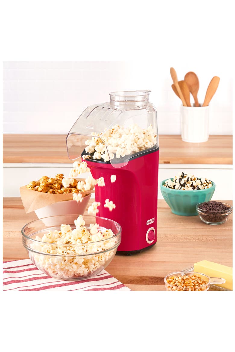 Fresh Pop Popcorn Maker, Alternate, color, RED