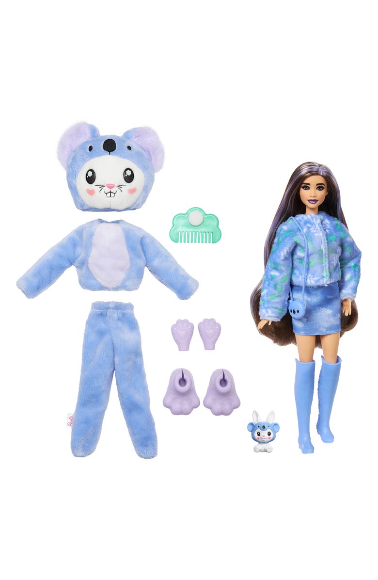 Mattel Barbie<sup>®</sup> Cutie Reveal<sup>™</sup> Bunny as a Koala Doll with 10 Surprises, Main, color, 