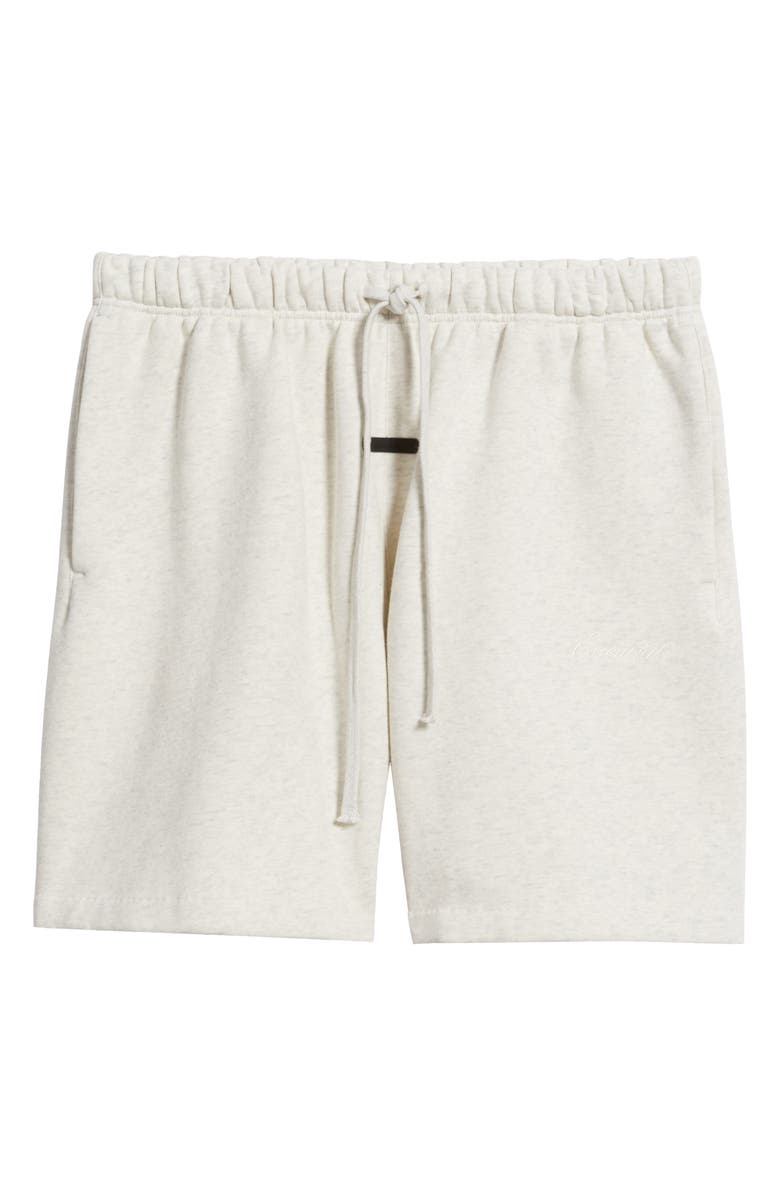 Fear of God Essentials Signature Classic Fit Sweat Shorts, Alternate, color, Concrete/Dark Concrete Heather
