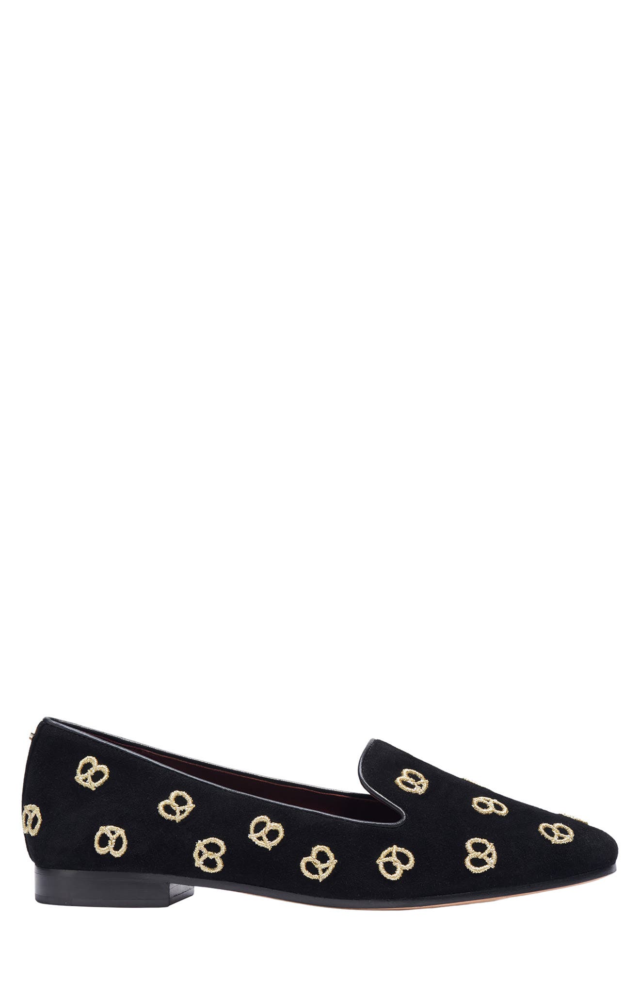 Kate Spade New York lounge mini pretzel loafer, Alternate, color, 