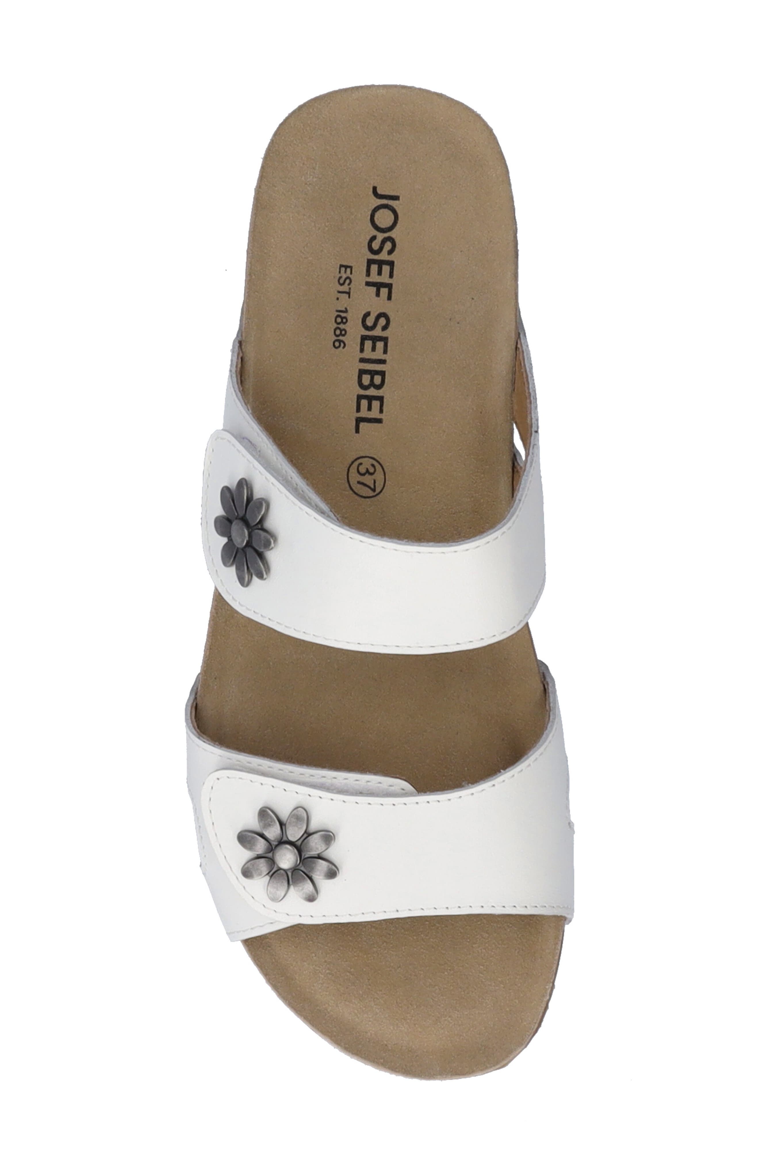 Josef Seibel 'Tonga 04' Sandal, Alternate, color, White Roma