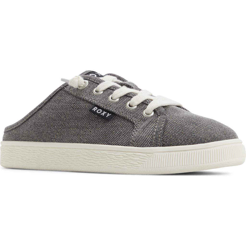 Roxy Sunny Stroll Sneaker Mule In Black
