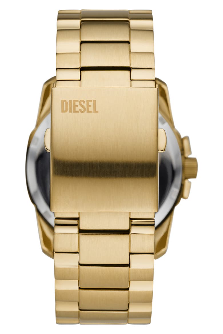 Master Chief Three Hand Bracelet Watch, 45mm, Alternate, color, GOLD