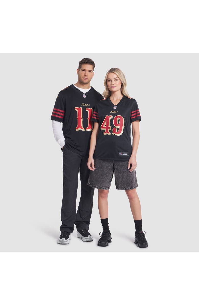 Nike Women's Nike The Faithful Black San Francisco 49ers 2025 Rivalries Collection Game Jersey, Alternate, color, Black