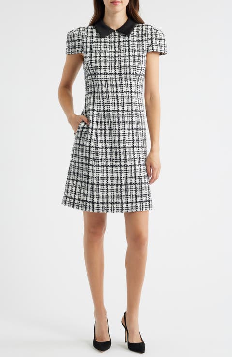 ワンピース Classic Tweed Belted Dress Belted Tweed Dress | Kate Spade Outlet