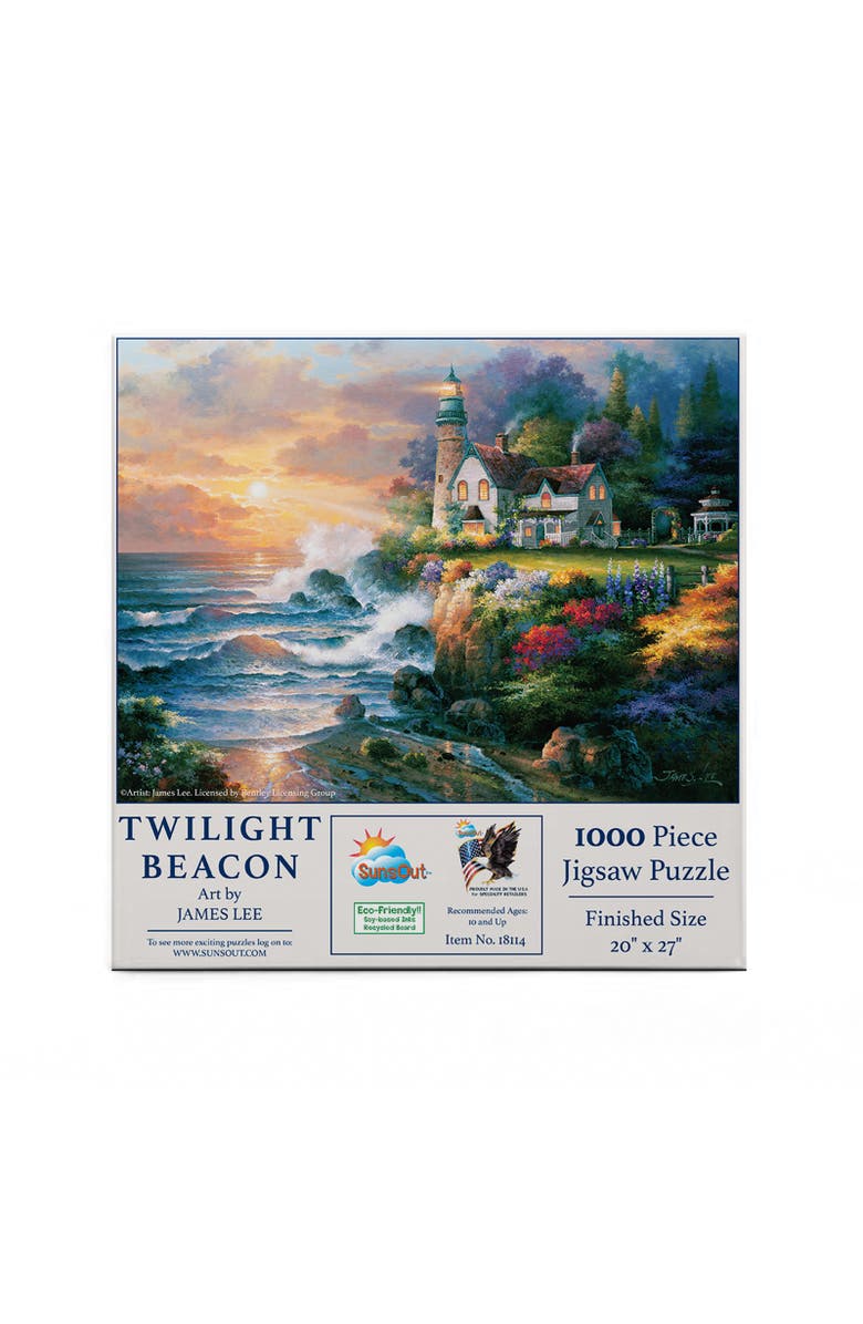 Sunsout Twilight Beacon 1000 piece Jigsaw Puzzle for Adults, Alternate, color, Multicolor