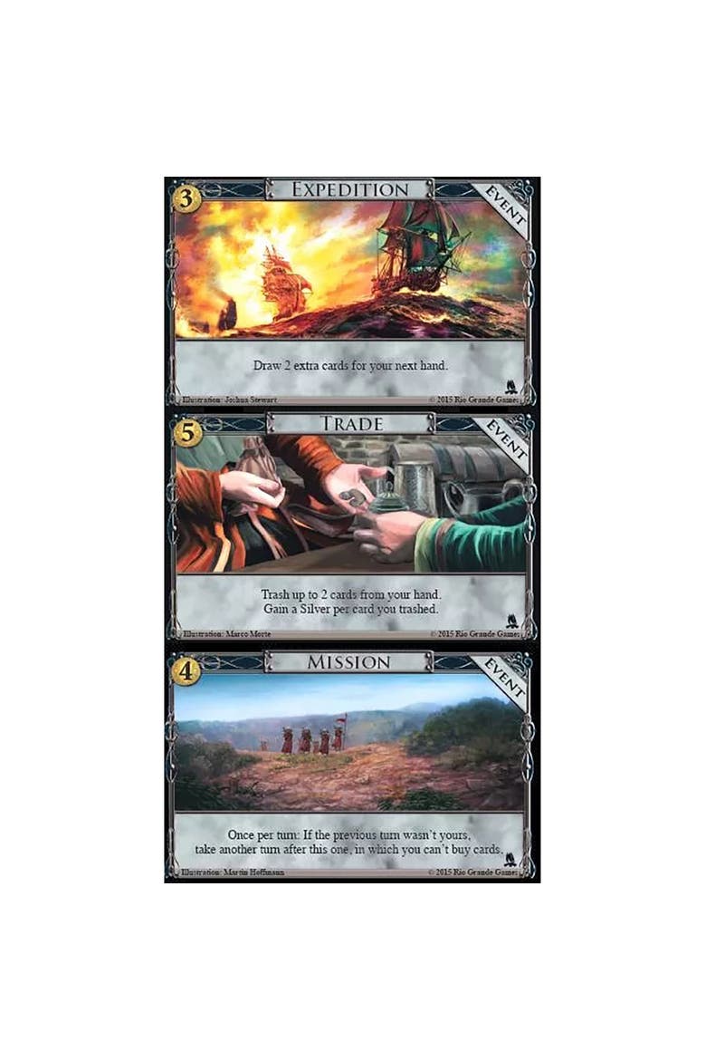 Dominion Adventures Board Game, Alternate, color, Multicolored