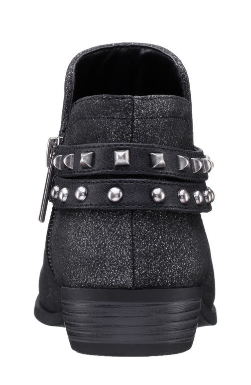 Nina Kids' Nicolena Studded Bootie In Black