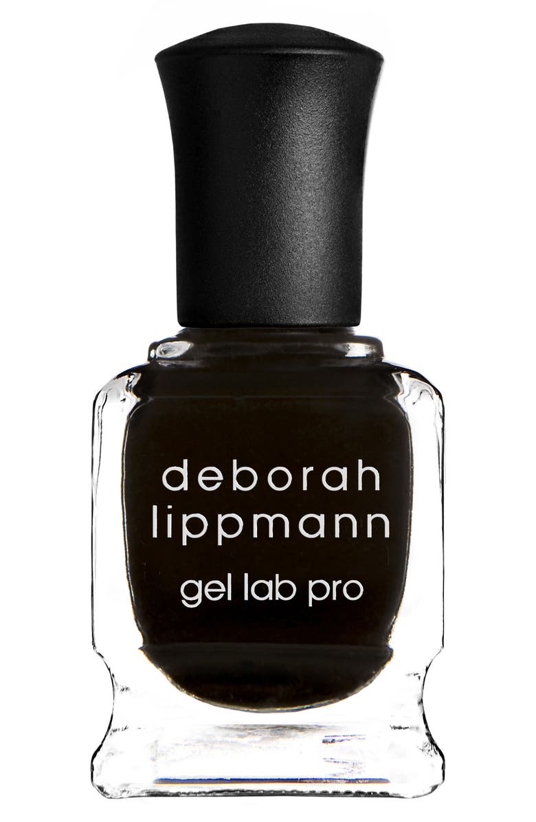 Deborah Lippmann Gel Lab Pro Nail Color, Main, color, Fade To Black/ Crème