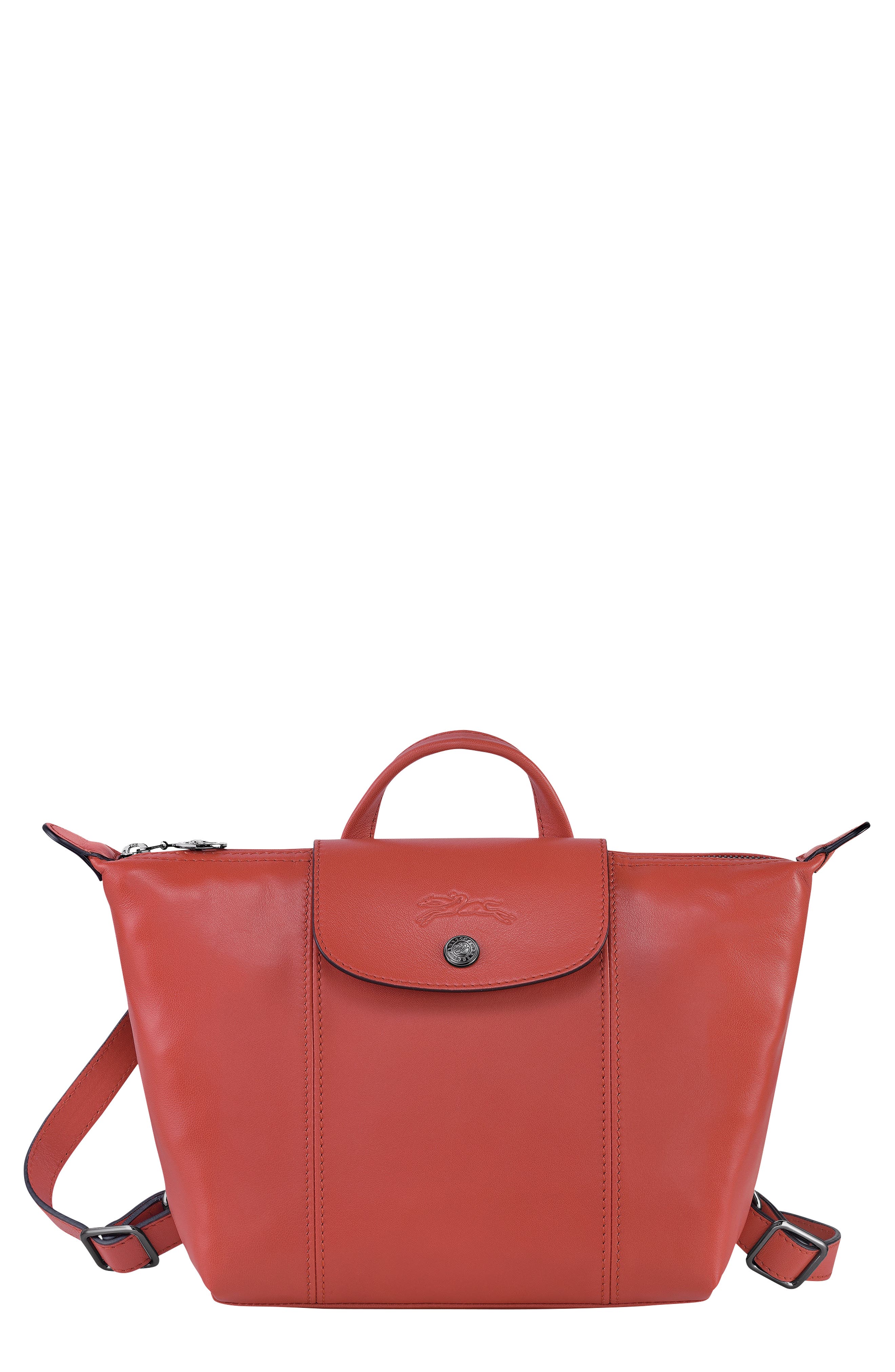 Longchamp Le Pliage Cuir Backpack, Main, color, 