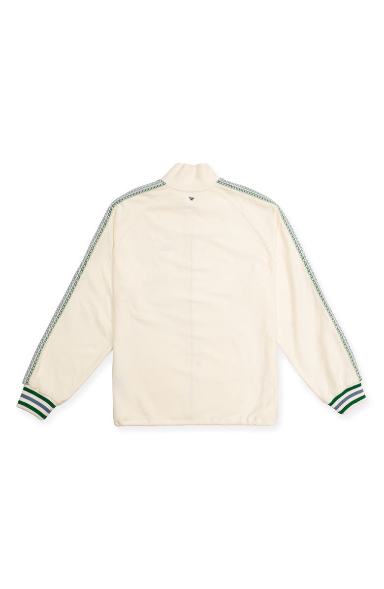 PAPER PLANES Planes Cotton French Terry Jacket, Alternate, color, Ecru