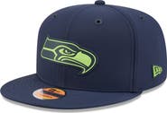 New Era Men's New Era College Navy Seattle Seahawks 2026 Sideline 9FIFTY Snapback Hat