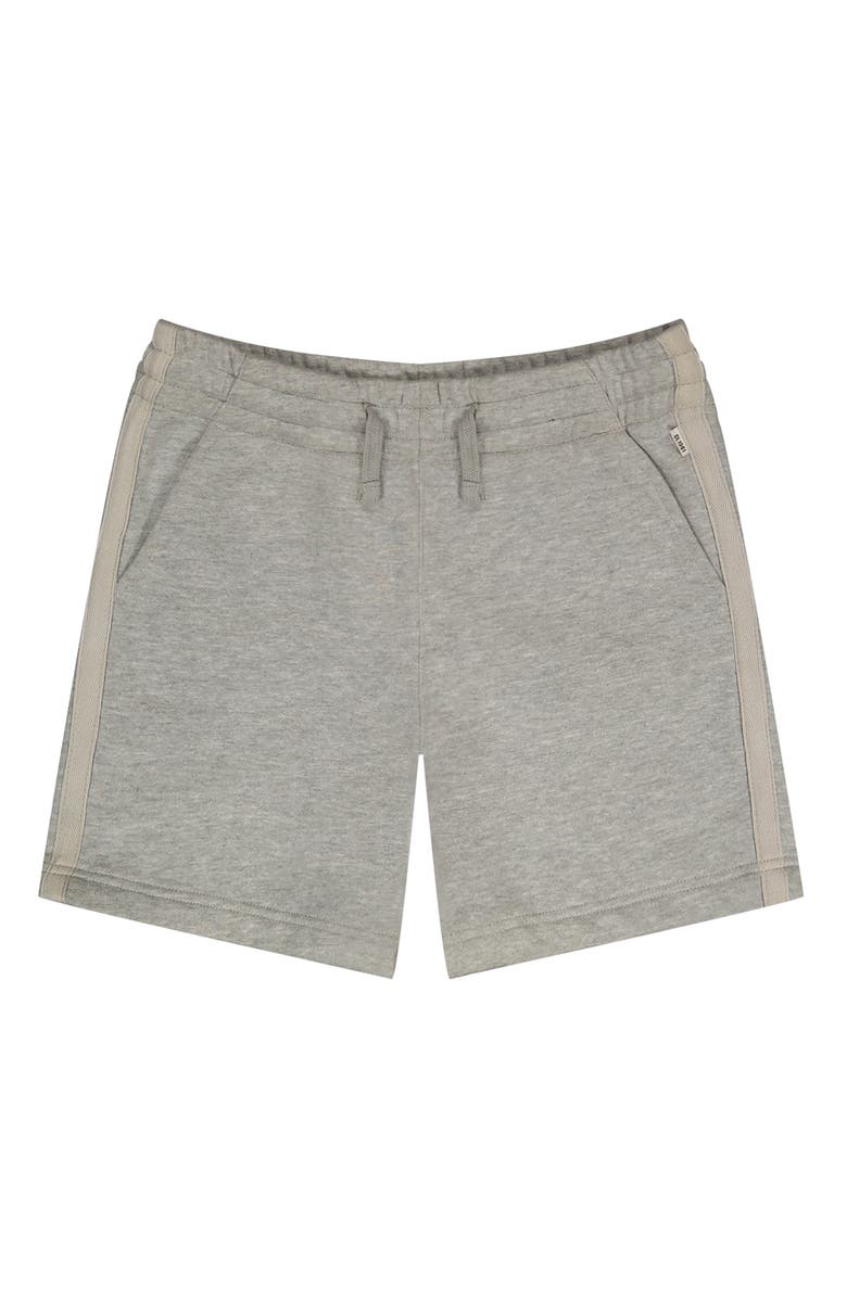 DL1961 Kids' Jackson Fleece Knit Shorts, Main, color, Heather Grey