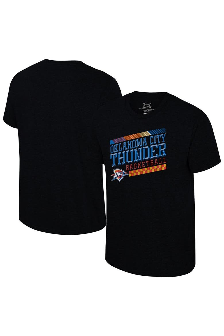 Unisex Stadium Essentials  Black Oklahoma City Thunder Drive to Win Tri-Blend T-Shirt, Alternate, color, Black