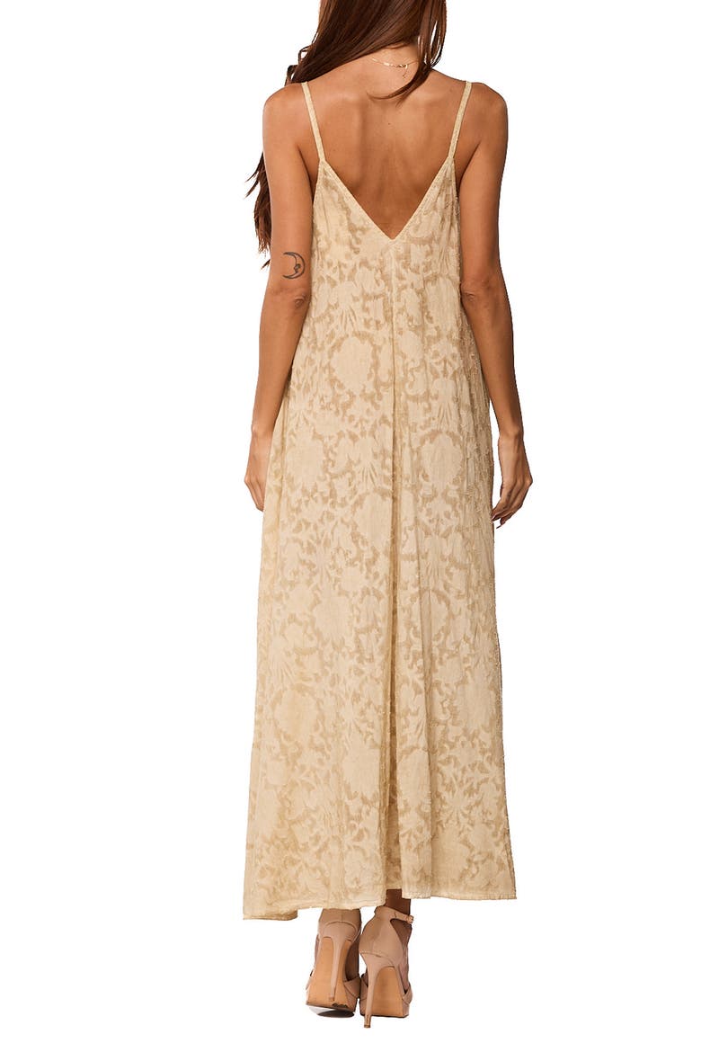 Embroidered Cover-Up Dress, Alternate, color, BEIGE
