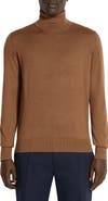 ZEGNA Cashseta Light Cashmere & Silk Turtleneck Sweater