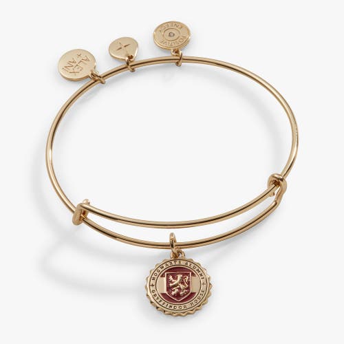 Alex And Ani Harry Potter Gryffindor House Charm Bangle Bracelet In Gold