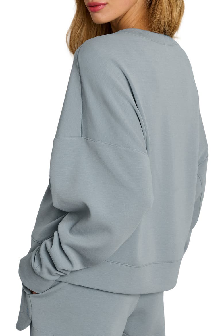 DreamGlow Crewneck Sweatshirt, Alternate, color, DEEP SAGE GRAY