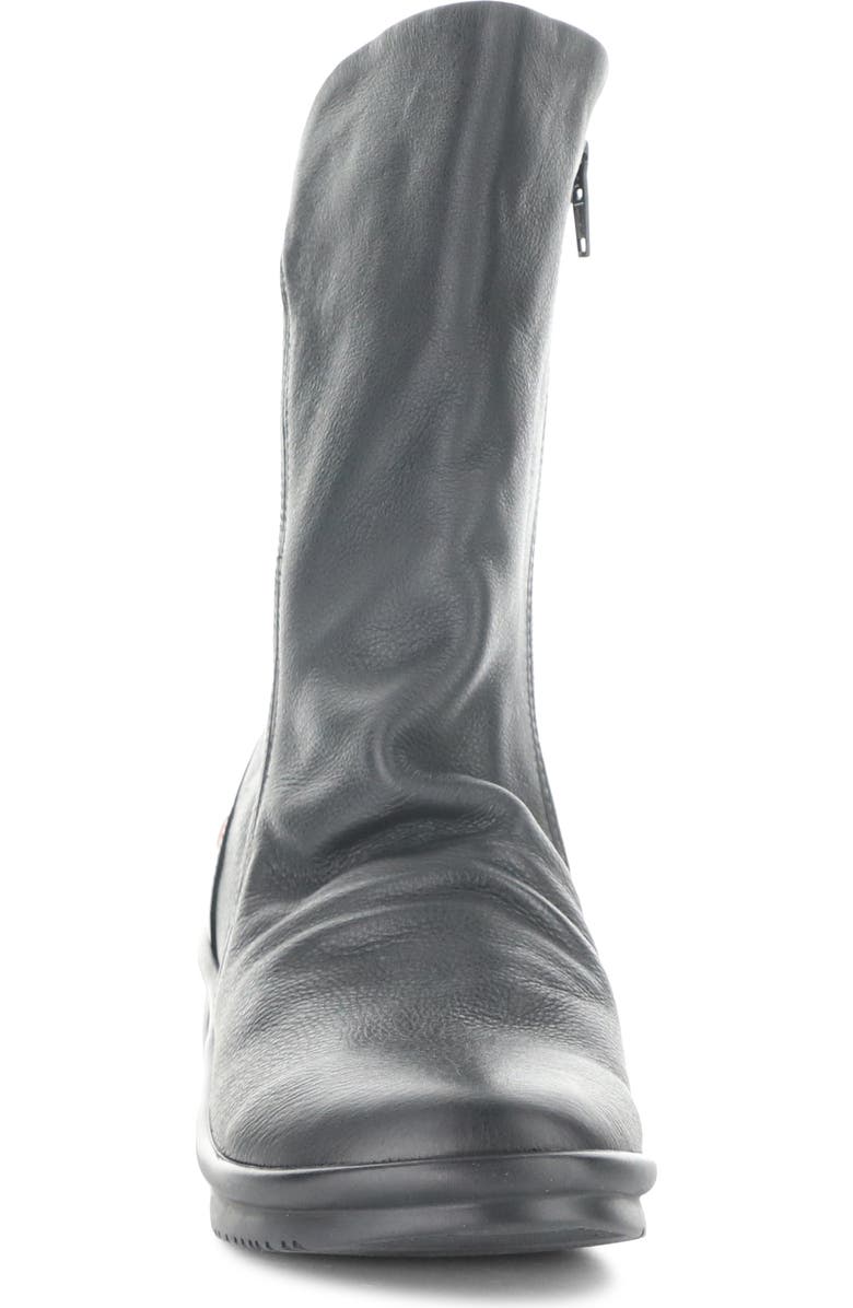 Softinos by Fly London Rott Wedge Boot, Alternate, color, Black