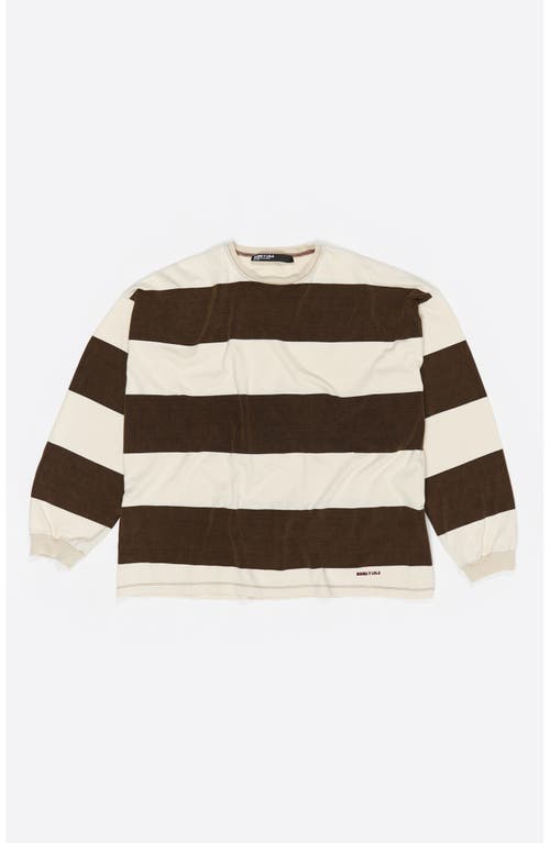Bimba Y Lola Oversize Striped T-shirt In Multi
