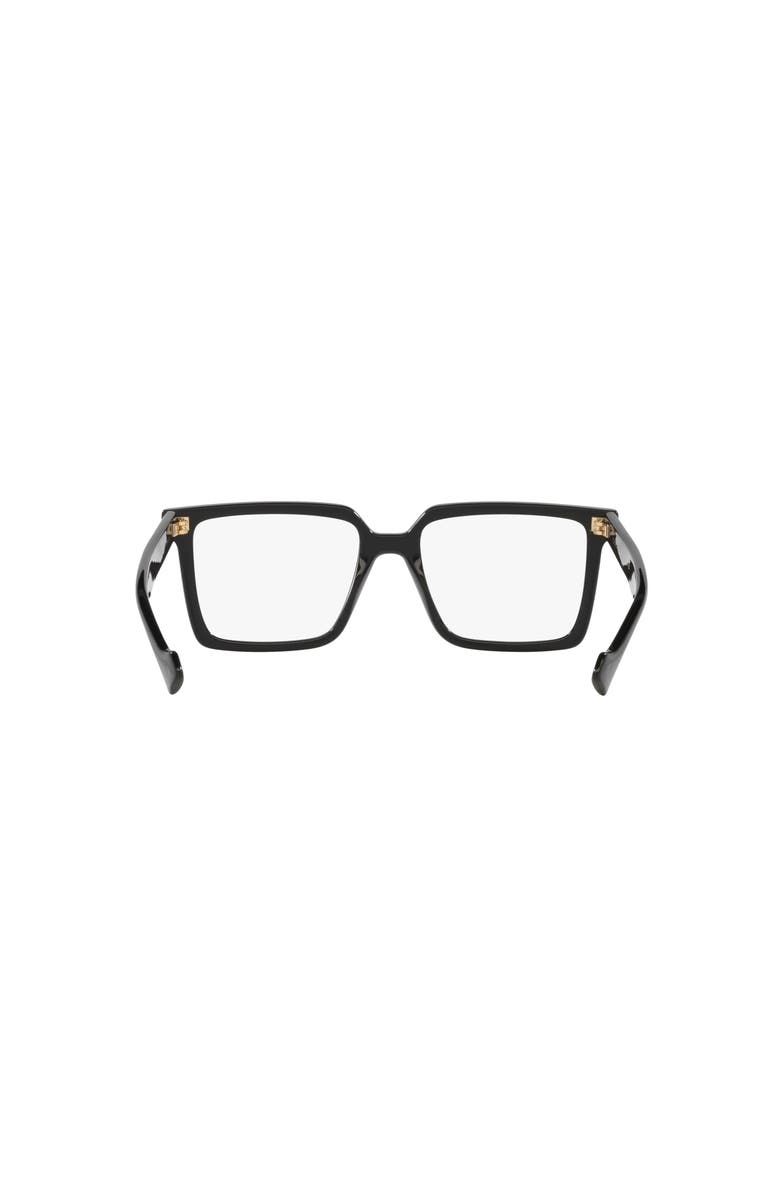 Gucci 55mm Rectangle optical glasses, Alternate, color, Black