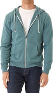 Threads 4 Thought Jordyn Mineral Wash Cotton Blend Fleece Zip Hoodie