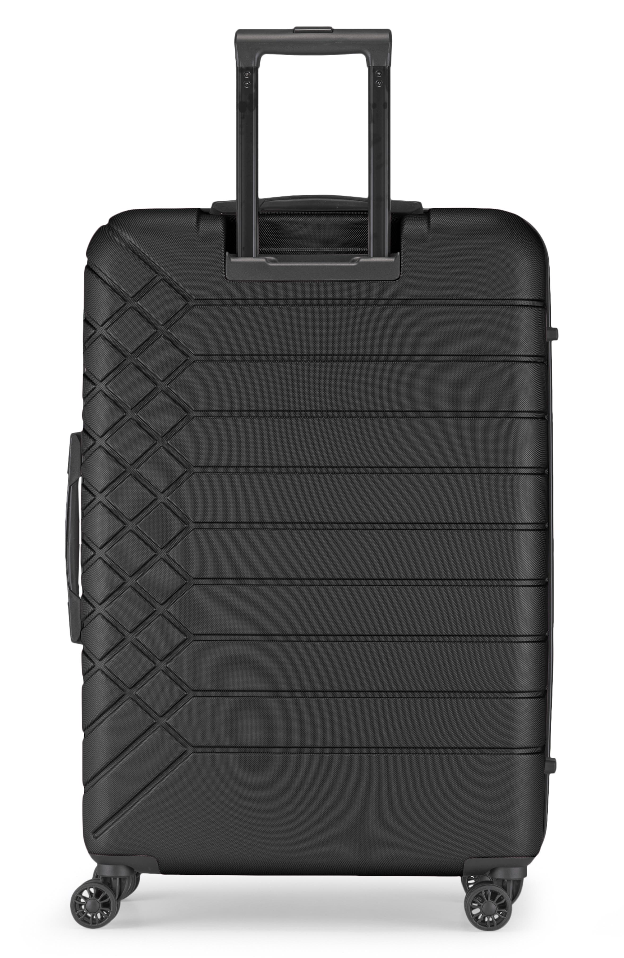 bugatti Mecca 2-Piece Hardside Luggage Set, Alternate, color, Black