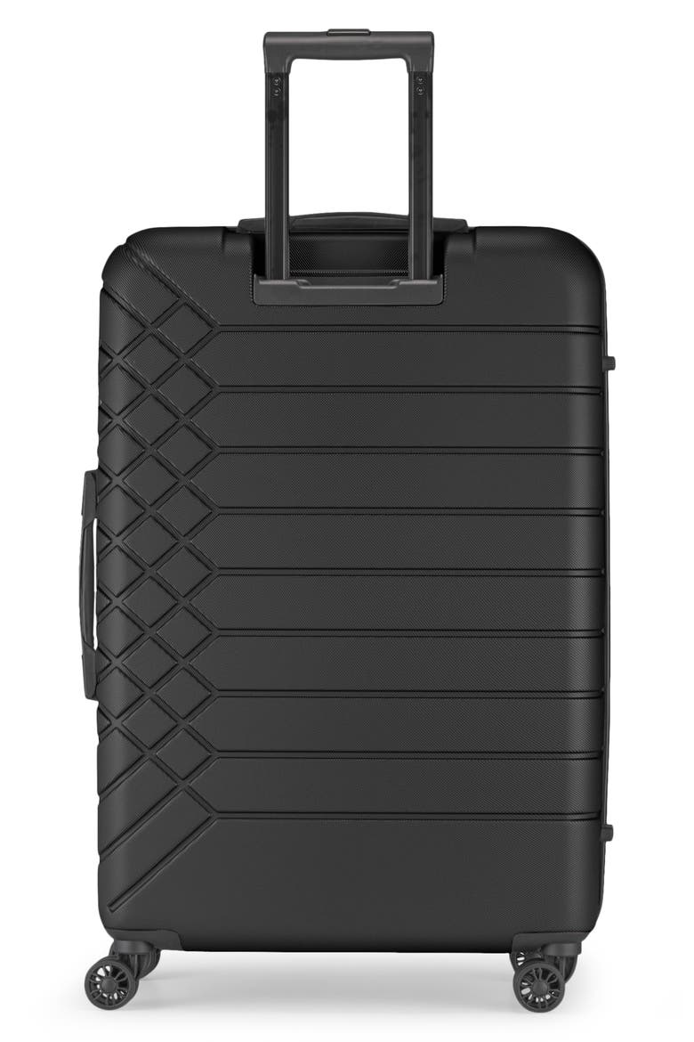 Mecca 2-Piece Hardside Luggage Set, Alternate, color, BLACK